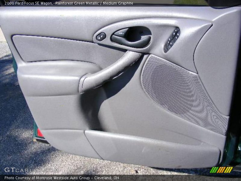Rainforest Green Metallic / Medium Graphite 2000 Ford Focus SE Wagon