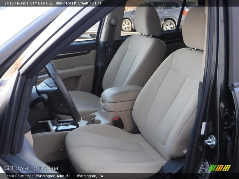 Black Forest Green / Beige 2012 Hyundai Santa Fe GLS