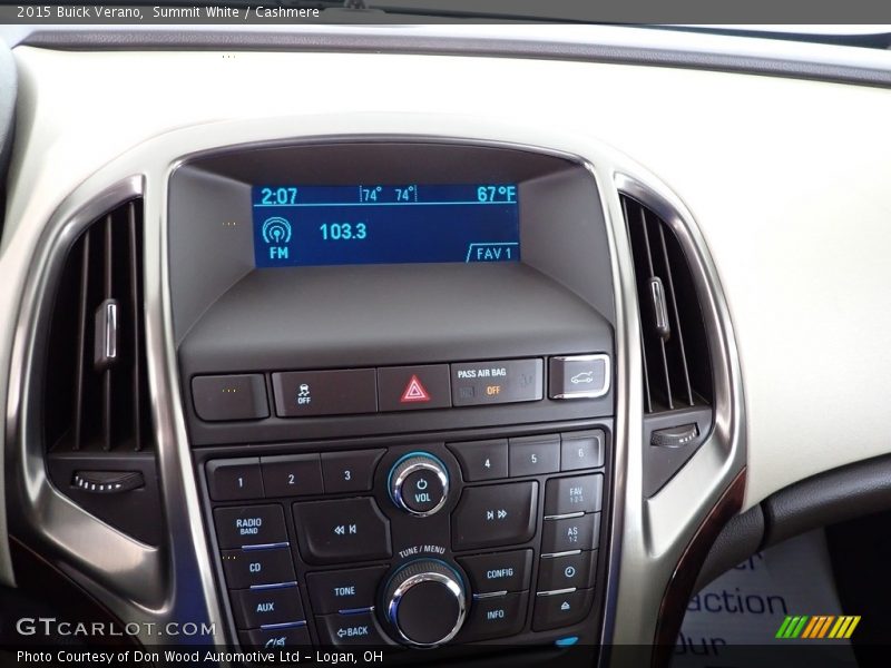 Summit White / Cashmere 2015 Buick Verano
