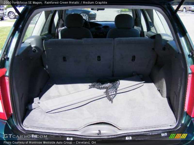 Rainforest Green Metallic / Medium Graphite 2000 Ford Focus SE Wagon