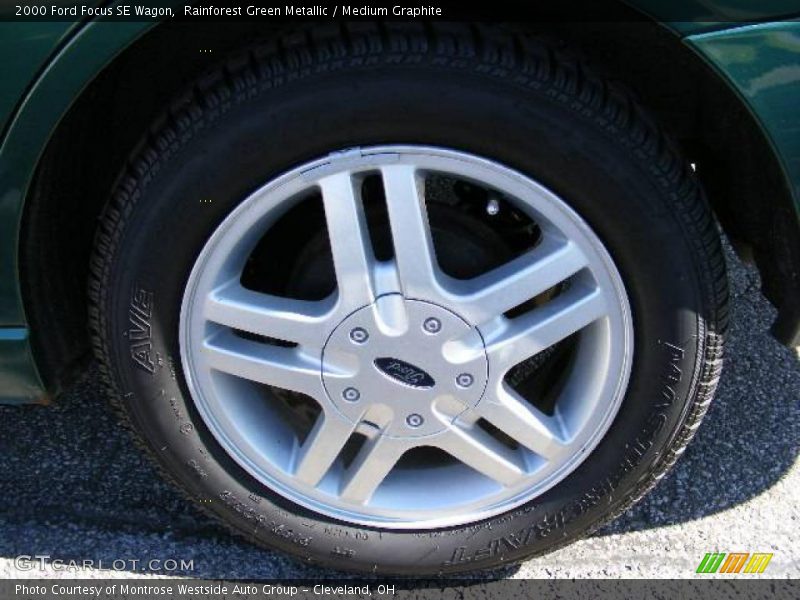 Rainforest Green Metallic / Medium Graphite 2000 Ford Focus SE Wagon