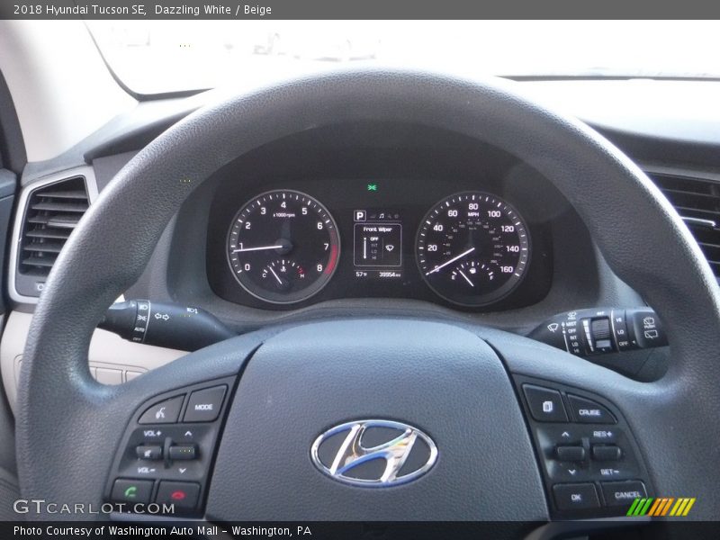  2018 Tucson SE Steering Wheel