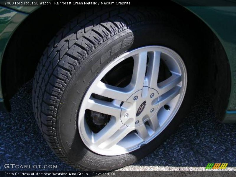 Rainforest Green Metallic / Medium Graphite 2000 Ford Focus SE Wagon