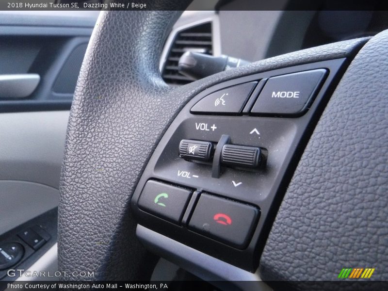  2018 Tucson SE Steering Wheel