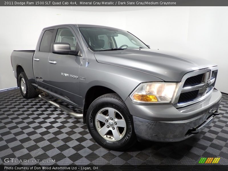 Mineral Gray Metallic / Dark Slate Gray/Medium Graystone 2011 Dodge Ram 1500 SLT Quad Cab 4x4
