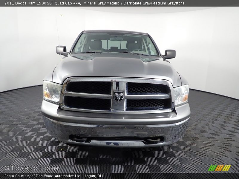 Mineral Gray Metallic / Dark Slate Gray/Medium Graystone 2011 Dodge Ram 1500 SLT Quad Cab 4x4