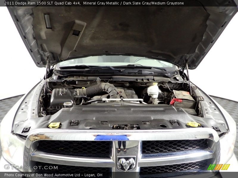 Mineral Gray Metallic / Dark Slate Gray/Medium Graystone 2011 Dodge Ram 1500 SLT Quad Cab 4x4