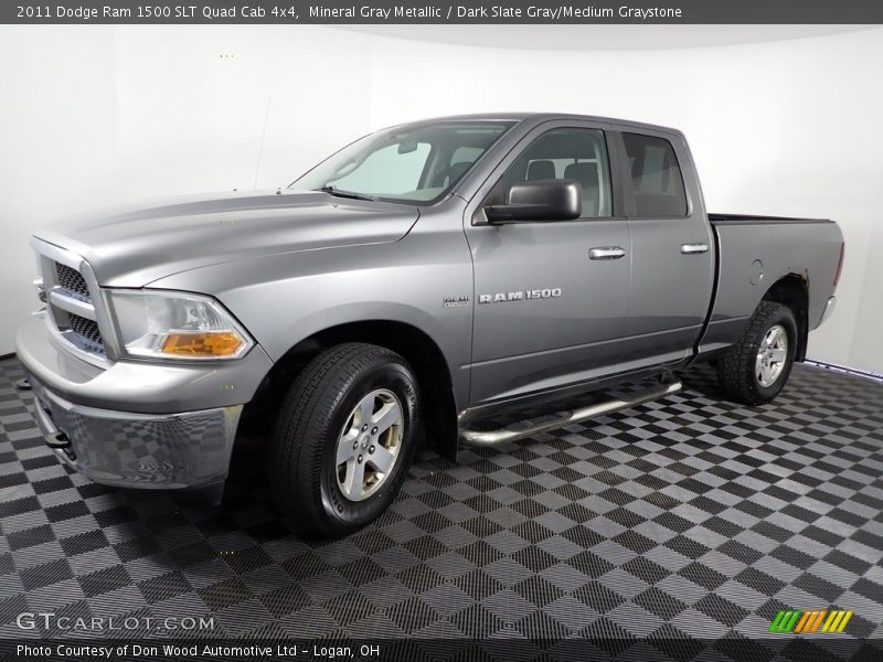 Mineral Gray Metallic / Dark Slate Gray/Medium Graystone 2011 Dodge Ram 1500 SLT Quad Cab 4x4
