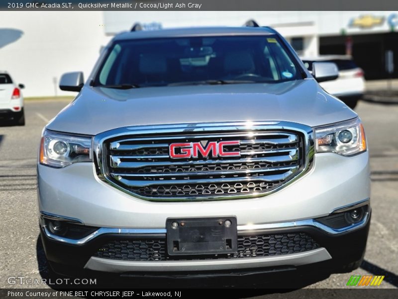 Quicksilver Metallic / Cocoa/Light Ash Gray 2019 GMC Acadia SLT