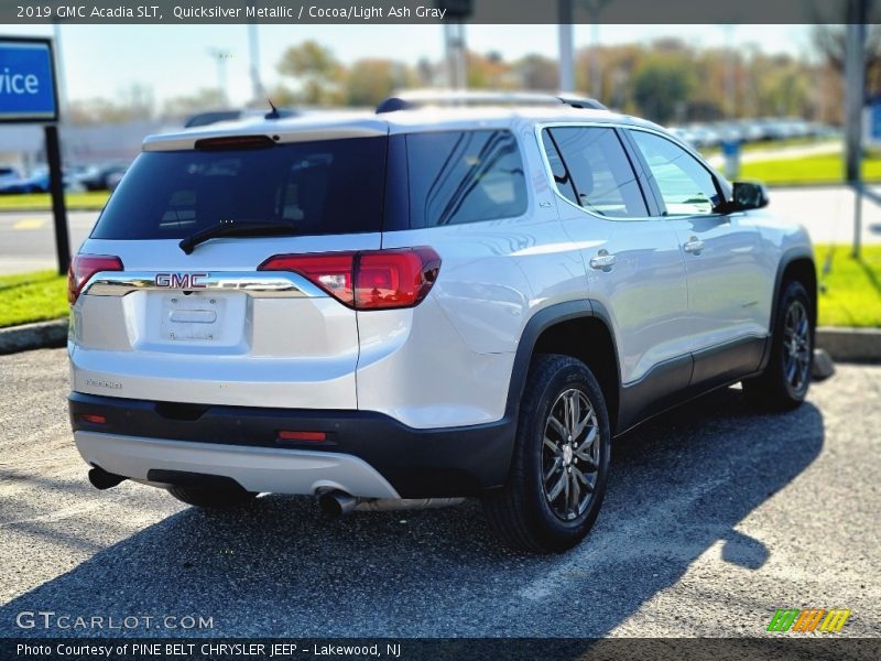 Quicksilver Metallic / Cocoa/Light Ash Gray 2019 GMC Acadia SLT