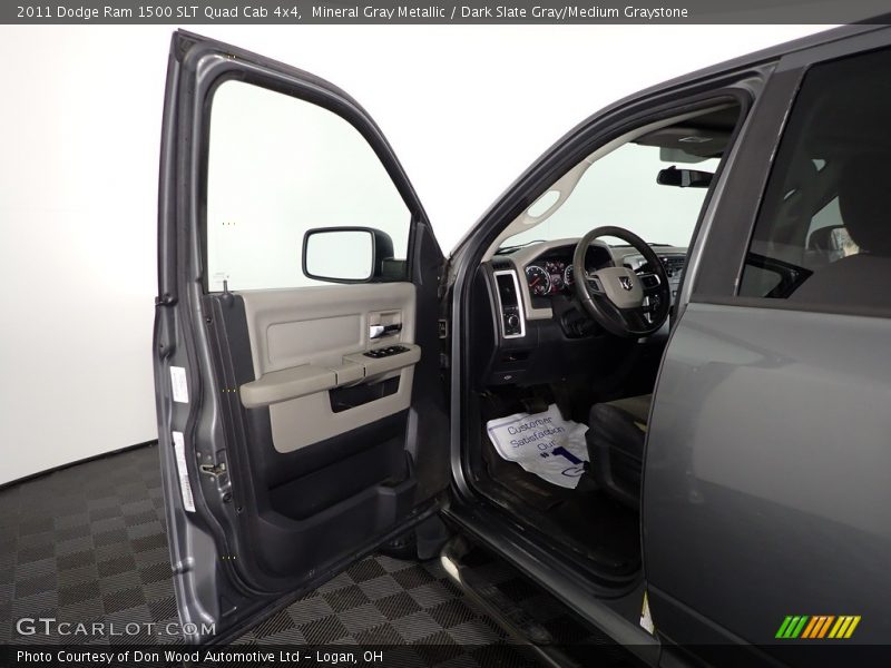 Mineral Gray Metallic / Dark Slate Gray/Medium Graystone 2011 Dodge Ram 1500 SLT Quad Cab 4x4