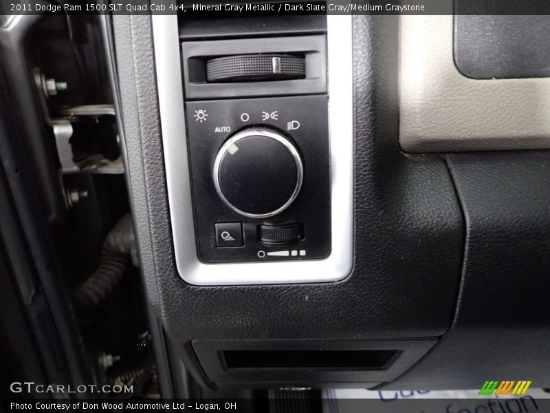 Mineral Gray Metallic / Dark Slate Gray/Medium Graystone 2011 Dodge Ram 1500 SLT Quad Cab 4x4
