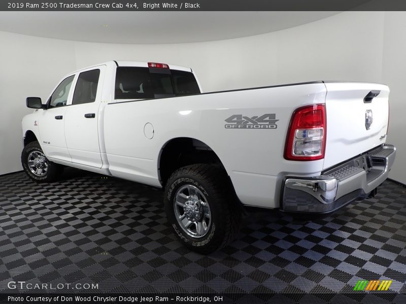 Bright White / Black 2019 Ram 2500 Tradesman Crew Cab 4x4
