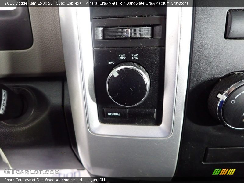 Mineral Gray Metallic / Dark Slate Gray/Medium Graystone 2011 Dodge Ram 1500 SLT Quad Cab 4x4