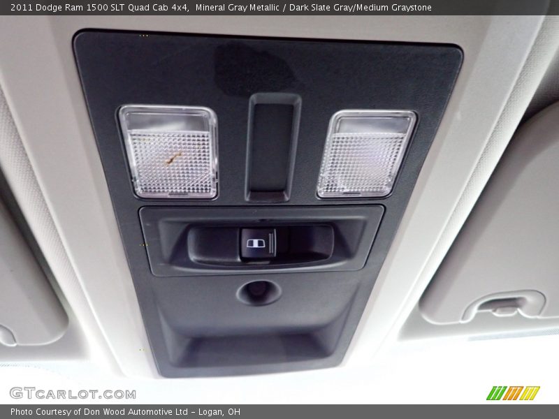 Mineral Gray Metallic / Dark Slate Gray/Medium Graystone 2011 Dodge Ram 1500 SLT Quad Cab 4x4