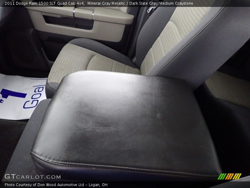 Mineral Gray Metallic / Dark Slate Gray/Medium Graystone 2011 Dodge Ram 1500 SLT Quad Cab 4x4