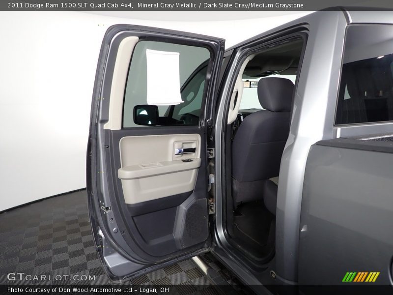 Mineral Gray Metallic / Dark Slate Gray/Medium Graystone 2011 Dodge Ram 1500 SLT Quad Cab 4x4