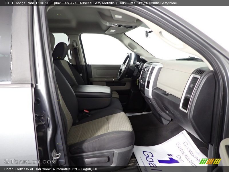Mineral Gray Metallic / Dark Slate Gray/Medium Graystone 2011 Dodge Ram 1500 SLT Quad Cab 4x4