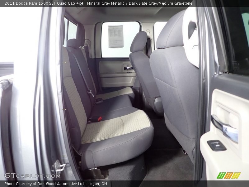 Mineral Gray Metallic / Dark Slate Gray/Medium Graystone 2011 Dodge Ram 1500 SLT Quad Cab 4x4