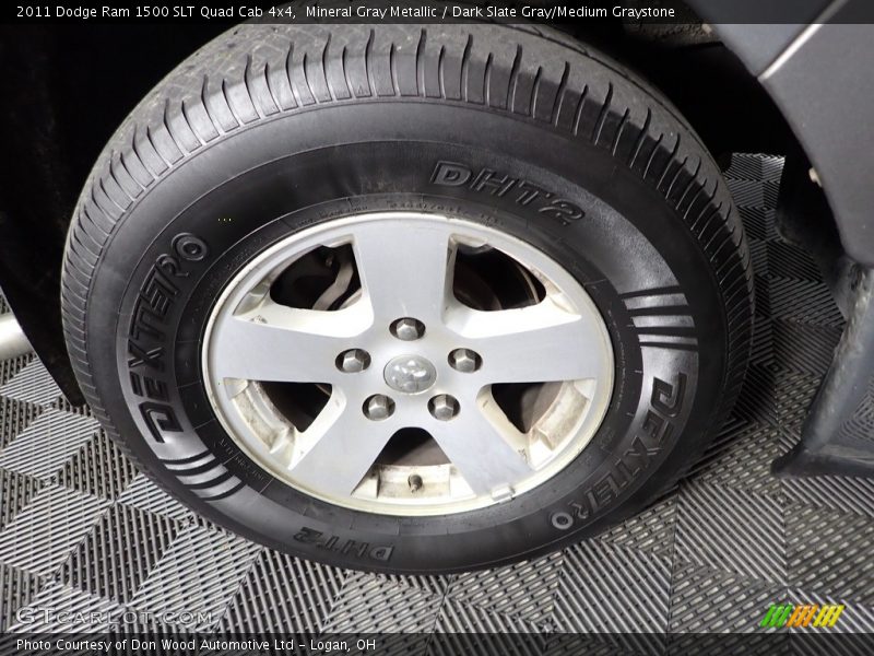 Mineral Gray Metallic / Dark Slate Gray/Medium Graystone 2011 Dodge Ram 1500 SLT Quad Cab 4x4