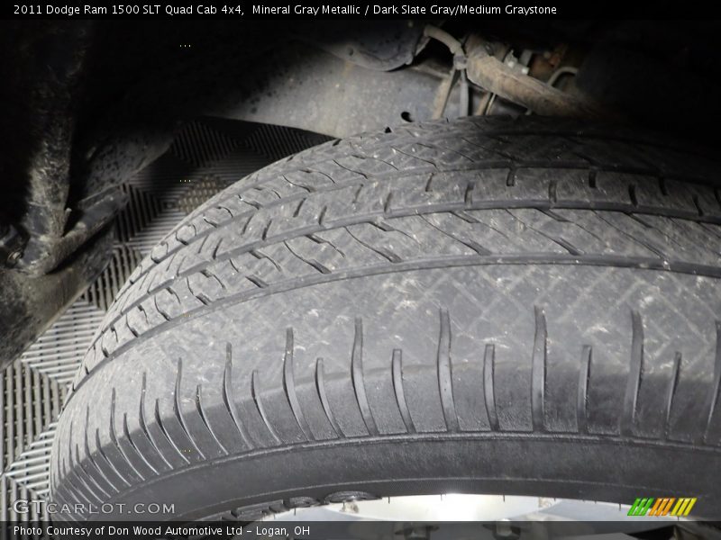 Mineral Gray Metallic / Dark Slate Gray/Medium Graystone 2011 Dodge Ram 1500 SLT Quad Cab 4x4
