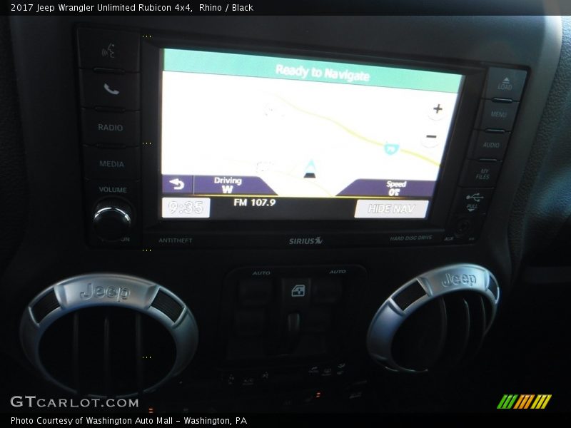 Rhino / Black 2017 Jeep Wrangler Unlimited Rubicon 4x4
