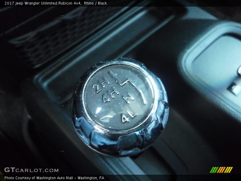 Rhino / Black 2017 Jeep Wrangler Unlimited Rubicon 4x4