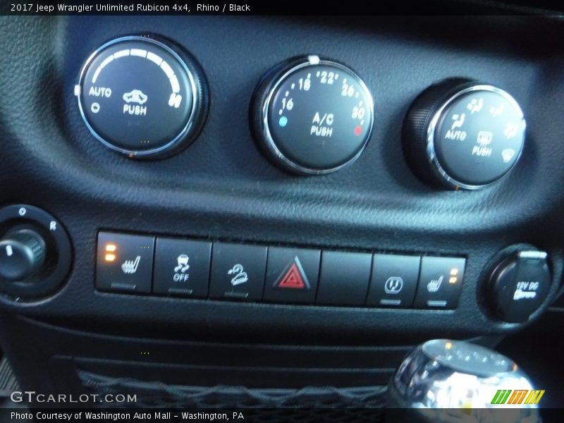 Rhino / Black 2017 Jeep Wrangler Unlimited Rubicon 4x4
