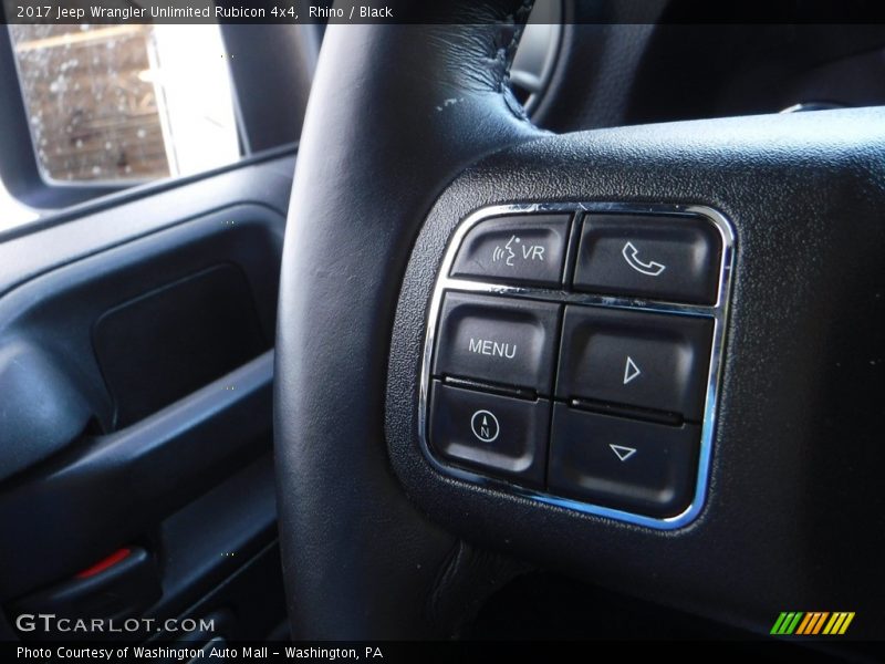 Rhino / Black 2017 Jeep Wrangler Unlimited Rubicon 4x4