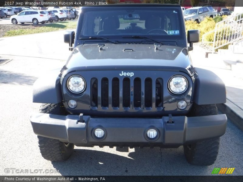 Rhino / Black 2017 Jeep Wrangler Unlimited Rubicon 4x4