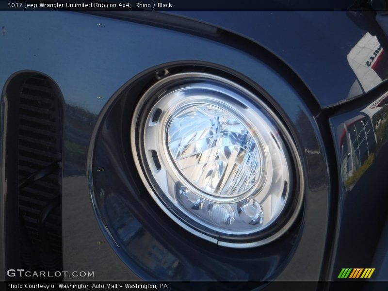 Rhino / Black 2017 Jeep Wrangler Unlimited Rubicon 4x4