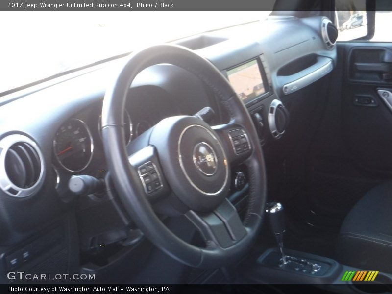 Rhino / Black 2017 Jeep Wrangler Unlimited Rubicon 4x4