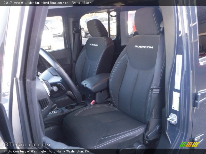 Rhino / Black 2017 Jeep Wrangler Unlimited Rubicon 4x4