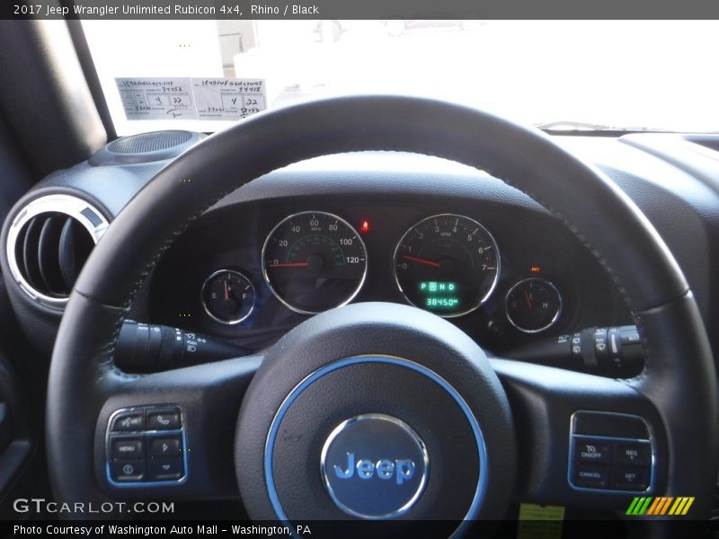 Rhino / Black 2017 Jeep Wrangler Unlimited Rubicon 4x4