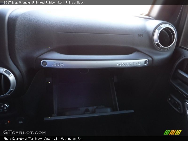 Rhino / Black 2017 Jeep Wrangler Unlimited Rubicon 4x4