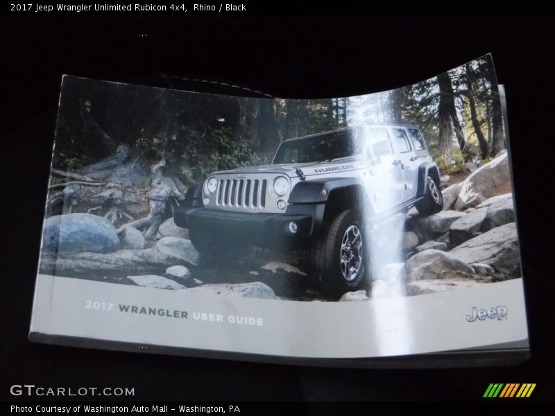 Rhino / Black 2017 Jeep Wrangler Unlimited Rubicon 4x4