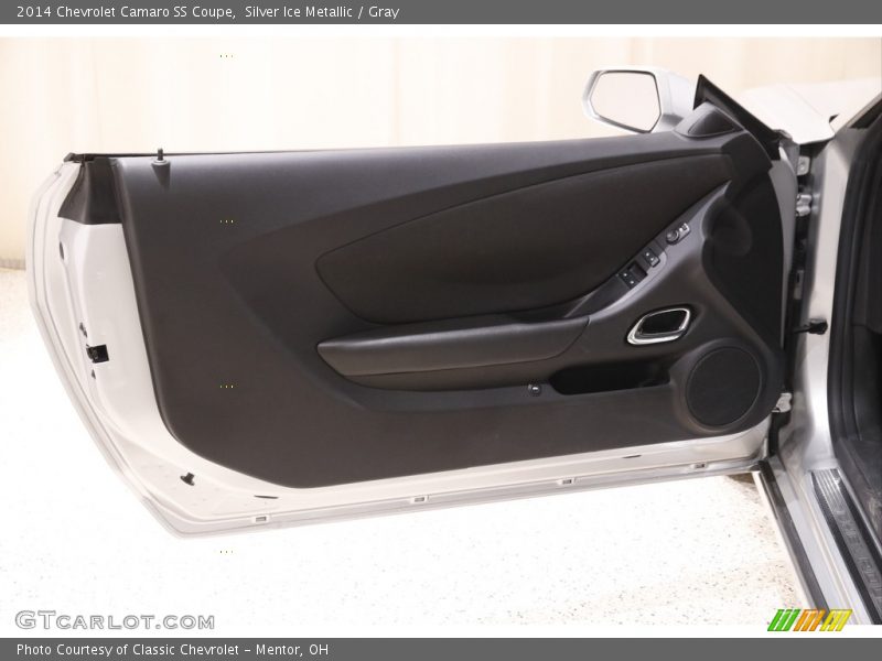 Silver Ice Metallic / Gray 2014 Chevrolet Camaro SS Coupe