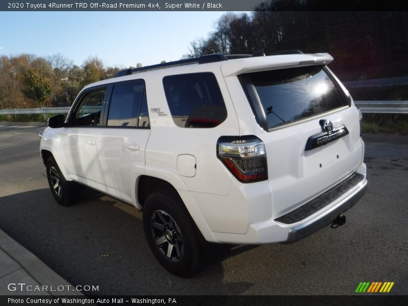 Super White / Black 2020 Toyota 4Runner TRD Off-Road Premium 4x4