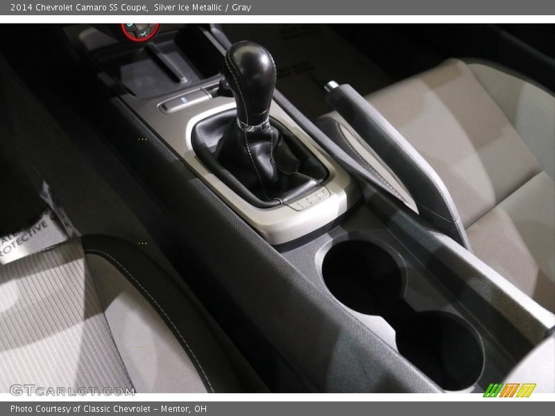 Silver Ice Metallic / Gray 2014 Chevrolet Camaro SS Coupe