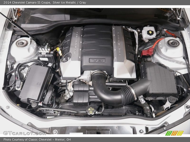 Silver Ice Metallic / Gray 2014 Chevrolet Camaro SS Coupe