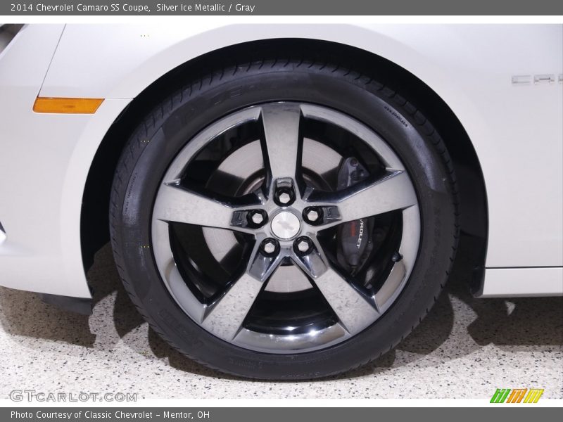 Silver Ice Metallic / Gray 2014 Chevrolet Camaro SS Coupe