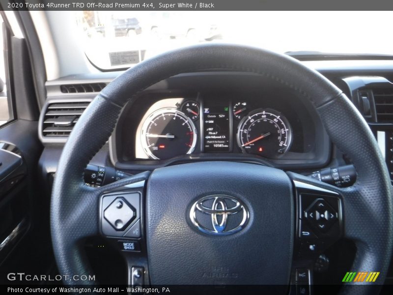 Super White / Black 2020 Toyota 4Runner TRD Off-Road Premium 4x4