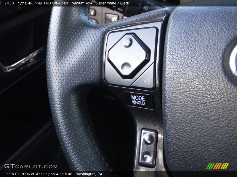 Super White / Black 2020 Toyota 4Runner TRD Off-Road Premium 4x4