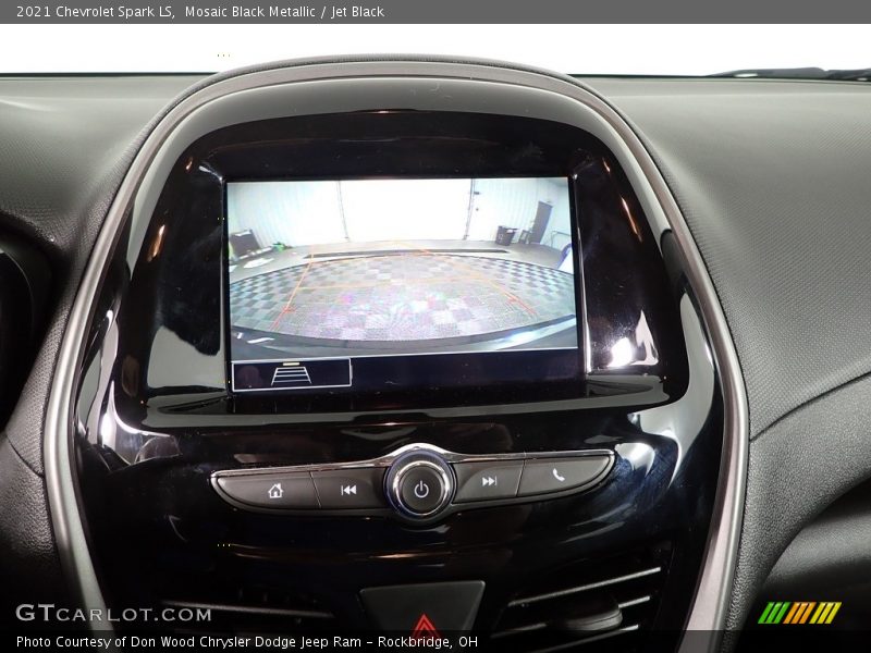 Mosaic Black Metallic / Jet Black 2021 Chevrolet Spark LS