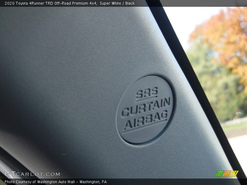Super White / Black 2020 Toyota 4Runner TRD Off-Road Premium 4x4