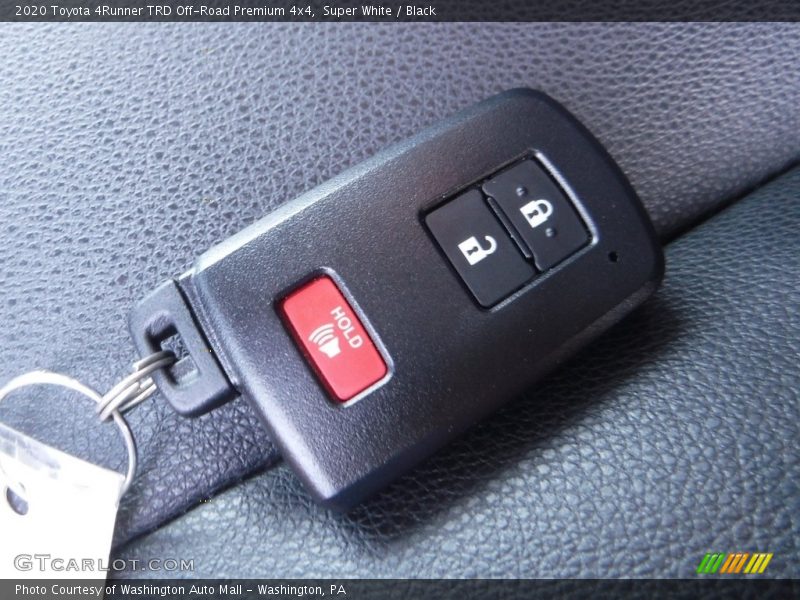 Super White / Black 2020 Toyota 4Runner TRD Off-Road Premium 4x4