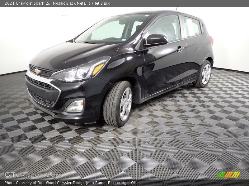 Mosaic Black Metallic / Jet Black 2021 Chevrolet Spark LS