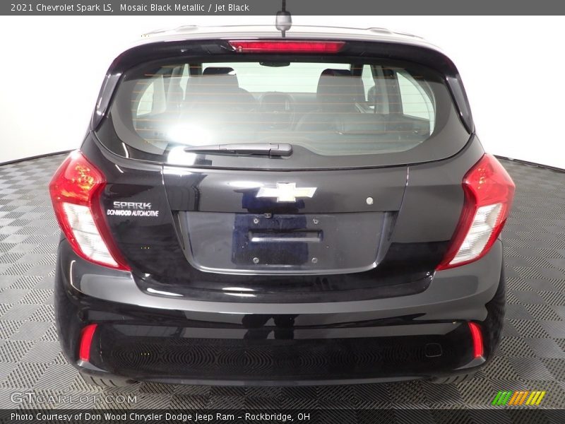 Mosaic Black Metallic / Jet Black 2021 Chevrolet Spark LS