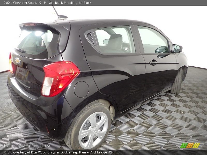 Mosaic Black Metallic / Jet Black 2021 Chevrolet Spark LS
