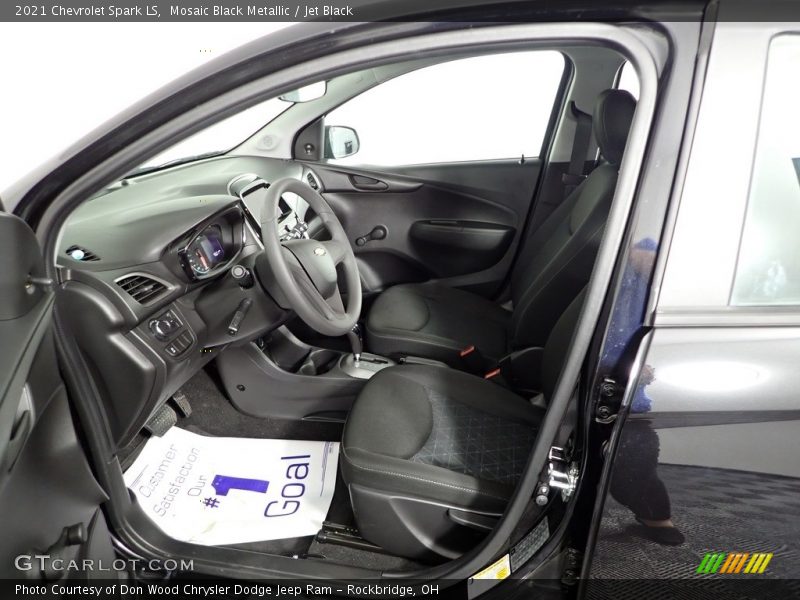 Mosaic Black Metallic / Jet Black 2021 Chevrolet Spark LS